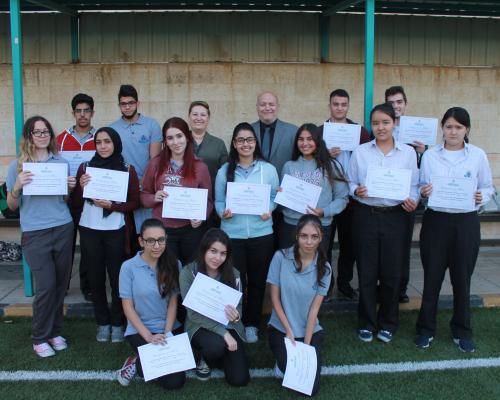 Top Students in International Section 11-12