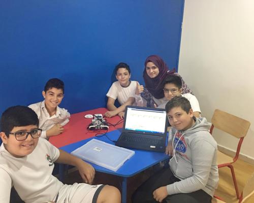 Robotics Class, Grade (7-A, 7-B)