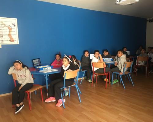 Robotics Class, Grade (4-B)