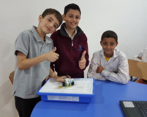 Robotics Class, Grade (5-A)