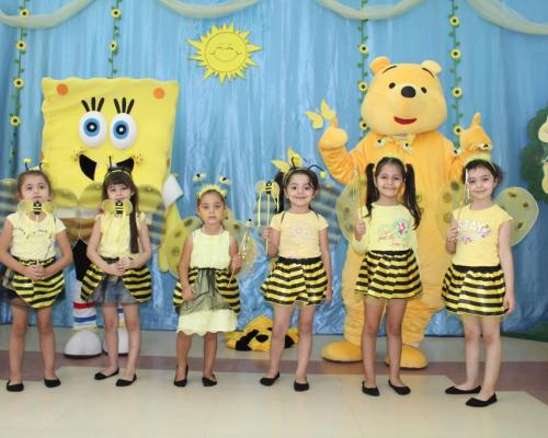Yellow Day - Kindergarten section